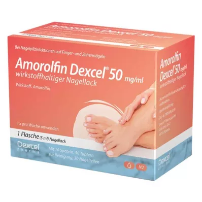 Amorolfin Dexcel® 50 mg/ml wirkstoffhaltiger Nagellack, 5 ml