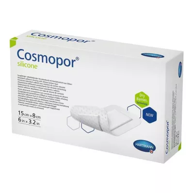 Cosmopor silicone Wundverband 8x15 cm, 5 St