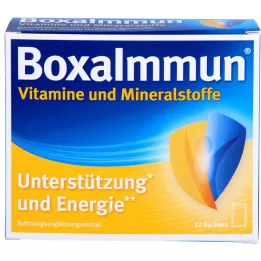 BOXAIMMUN Vitamine und Mineralstoffe Sachets, 12X6 g