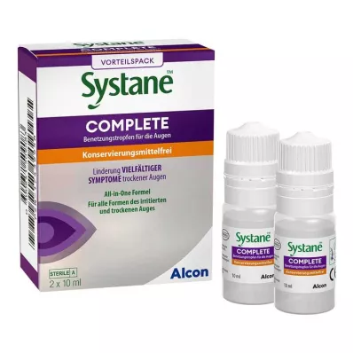 Systane® COMPLETE ohne Konservierungsmittel, 2X10 ml Systane® COMPLETE ohne Konservierungsmittel, 2X10 ml