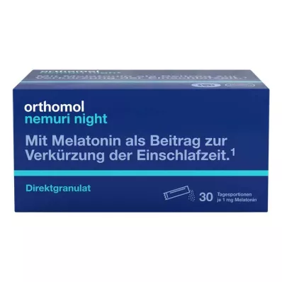 Orthomol nemuri night Direktgranulat, 30 St