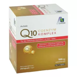 COENZYM Q10 100 mg Kapseln+Vitamine+Mineralstoffe, 240 St