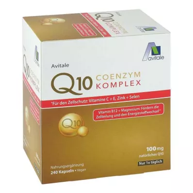 COENZYM Q10 100 mg Kapseln+Vitamine+Mineralstoffe, 240 St