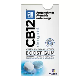 CB12 boost strong mint Kaugummi, 10 St