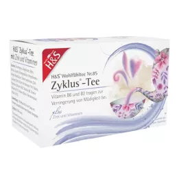 H&amp;S Zyklus-Tee mit Zink und Vitaminen Filterbeutel, 20X1.5 g