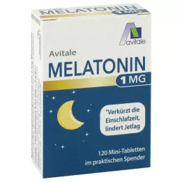 MELATONIN 1 mg Mini-Tabletten im Spender, 120 St
