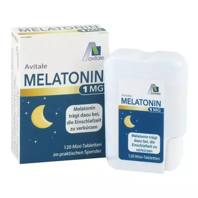 Melatonin 1 mg Mini-Tabletten im Spender, 120 St
