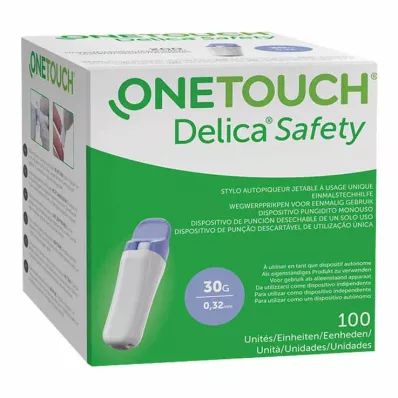 One Touch Delica Safety Einmalstechhilfe 30 G, 100 St