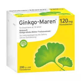 GINKGO-MAREN 120 mg Filmtabletten, 200 St