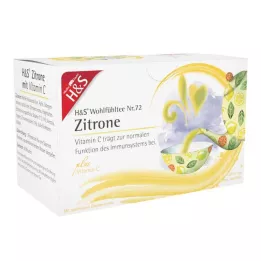 H&S Zitrone mit Vitamin C Filterbeutel, 20X2.5 g