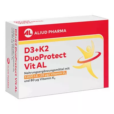 D3+K2 Duoprotect Vit AL 4000 I.E./80 Μg Kapseln (30 stk)