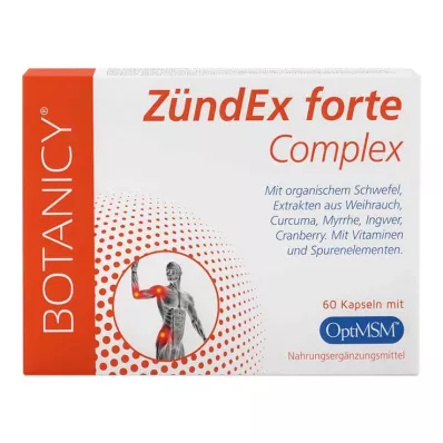 Botanicy Zündex forte Complex mit Optimsm Kapseln, 60 St