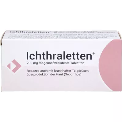 ICHTHRALETTEN 200 mg magensaftresistente Tabletten, 84 St