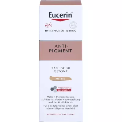 EUCERIN Anti-Pigment Tag getönt mittel LSF 30, 50 ml