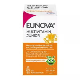 EUNOVA Junior Kautabletten m.Orangengeschmack, 30 St