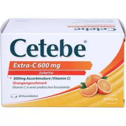 CETEBE Extra-C 600 mg Kautabletten, 60 St