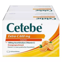 CETEBE Extra-C 600 mg Kautabletten, 120 St