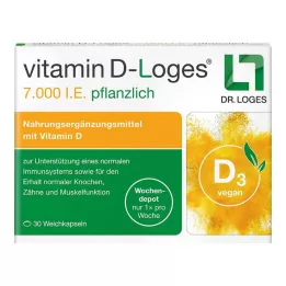 Vitamin D-Loges 7.000 I.E. pflanzlich Wochendepot, 30 St