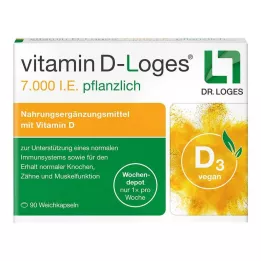 Vitamin D-Loges 7.000 I.E. pflanzlich Wochendepot, 90 St