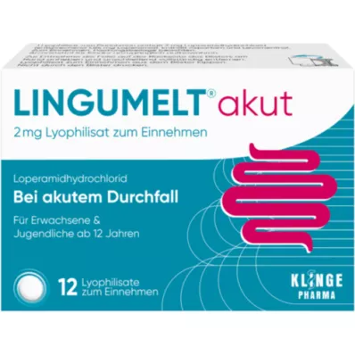 LINGUMELT akut 2 mg Lyophilisat zum Einnehmen, 12 St