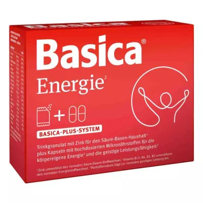 BASICA Energie Trinkgranulat+Kapseln f.7 Tage Kpg., 7 St