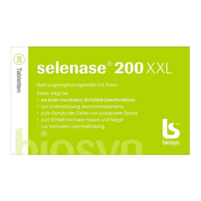 Selenase 200 XXL Tabletten, 90 St Selenase 200 XXL Tabletten, 90 St