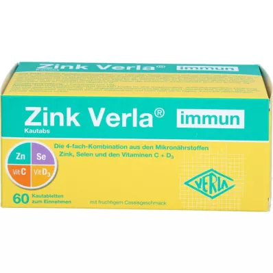 ZINK VERLA immun Kautabs, 60 St