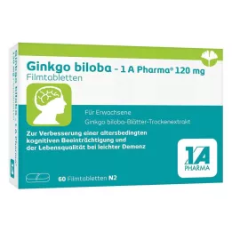 GINKGO BILOBA-1A Pharma 120 mg Filmtabletten, 60 St