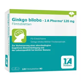 GINKGO BILOBA-1A Pharma 120 mg Filmtabletten, 120 St