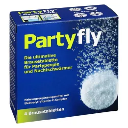 Partyfly Brausetabletten, 4 St
