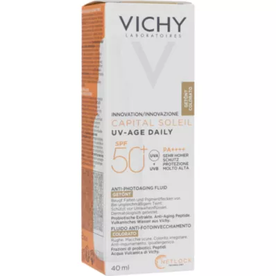 VICHY CAPITAL Soleil UV-Age getönt LSF 50+, 40 ml