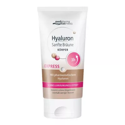 Hyaluron Sanfte Bräune Express Körper Creme, 150 ml