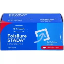 FOLSÄURE STADA 5 mg Tabletten, 100 St