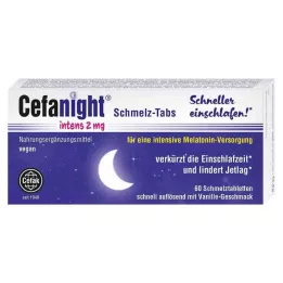 CEFANIGHT intens 2 mg Schmelz-Tabs, 60 St