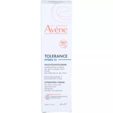 AVENE Tolerance HYDRA-10 Feuchtigkeitscreme, 40 ml