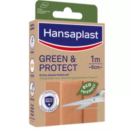 HANSAPLAST Green &amp; Protect Pflaster 6 cmx1 m, 1 St