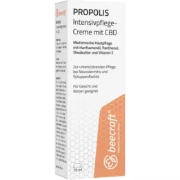 BEECRAFT Propolis CBD Intensivpflege Creme, 75 ml
