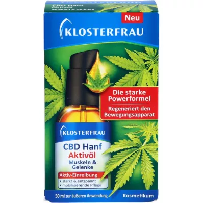 KLOSTERFRAU CBD Hanf Aktivöl, 50 ml