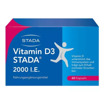 Vitamin D3 STADA 2000 I.E. Kapseln, 60 St