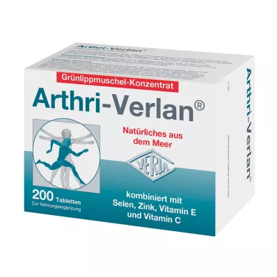 Arthri-Verlan zur Nahrungsergänzung Tabletten, 200 St