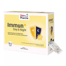 IMMUN+ DAY &amp; Night Kapseln Portionsbeutel f.28 Ta., 56X4 St