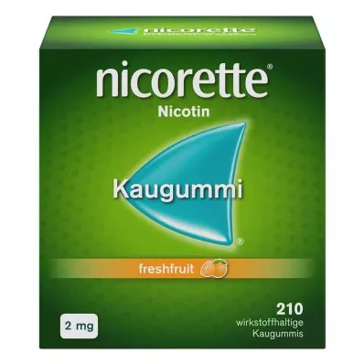 nicorette Kaugummi freshfruit, 2 mg Nikotin, 210 St