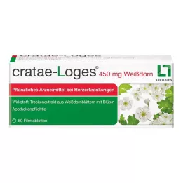 CRATAE-LOGES 450 mg Weißdorn Filmtabletten, 50 St