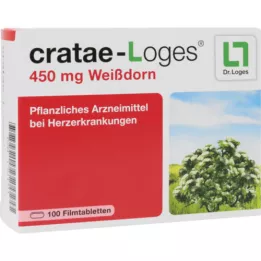 CRATAE-LOGES 450 mg Weißdorn Filmtabletten, 100 St