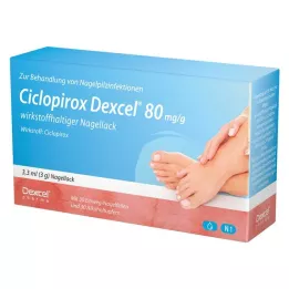 CICLOPIROX Dexcel 80 mg/g wirkstoffhalt.Nagellack, 3.3 ml