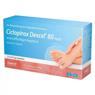 Ciclopirox Dexcel® 80 mg/g wirkstoffhaltiger Nagellack, 3.3 ml