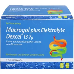 MACROGOL plus Elektrolyte Dexcel 13,7 g PLE, 50 St