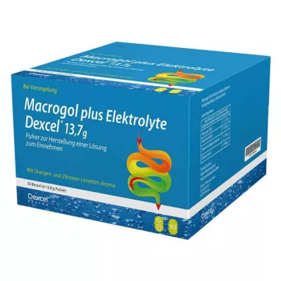 Macrogol plus Elektrolyte Dexcel 13,7 g Ple, 50 St