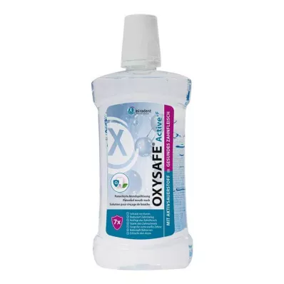 Miradent Oxysafe Active Mundspülung mit Aktivsauerst, 500 ml