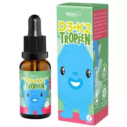 Vitamin D3 + K2 Kinder Tropfen, 10 ml